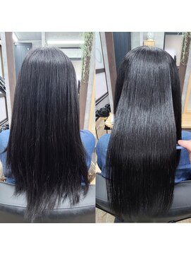 ナチュラル 泉中央店(Natural) 縮毛矯正をしてても軽やかに◎さらつやストレート