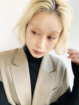 アンドレイ 表参道(andrey)&nbsp;[ANDREY]グレーベージュ/レイヤーロング/前髪パーマ黒髪カタログ