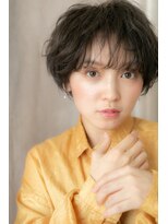 モッズヘア 越谷(mod's hair)&nbsp;グレージュくせ毛風ふわふわボブマッシュTb5越谷20代30代40代