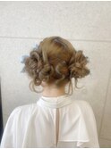 ガーリースタイル/心斎橋/ヘアメ/セットサロン