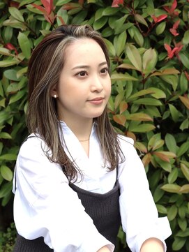 ２丁目３番地美容室 MOMOTAROが作る*透明感フェイスフレーミング