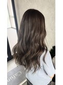 ホワイトベージュハイライト