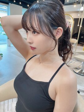 シックスバイギンザロンド 名古屋(six by ginza Lond) 顔まわりカット