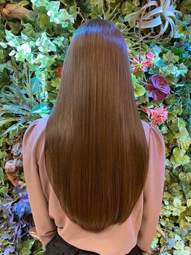 シーン(SCENE) 髪質改善/縮毛矯正/レイヤーカット/セミロング/伸ばしかけヘア