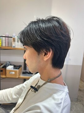 フォト 新宿(foto) 新宿/ニュアンスパーマ/センターパート/メンズパーマ
