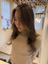 ココルアナ(coco luana)&nbsp;ベージュ/フェイスフレーミング/ハイトーン/ケアブリーチ