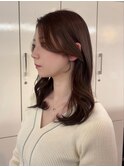 カーテンバング×ラベンダーベージュ