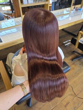 オードット ヘアデザイナーズ(O.hair designers) ラベンダーピンクカラー