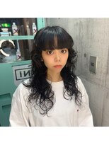 アールイーバイインク 渋谷(Re. by INK.)&nbsp;ウルフカット/ウルフパーマ/ロングウルフ/[カーリー渋谷/原宿]