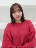 レイヤーボブ・ブラウンベージュ