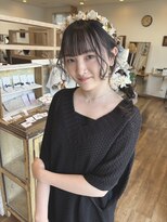 ヘアー テクニカ(hair Technica) 柔らかい印象に 岡山ヘアセット/十日市/岡南/大元