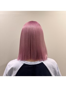 アン(Hair make un) ペールピンク