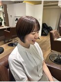 大人ショートボブ
