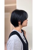 大人ショートボブ