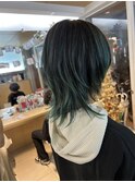 ホワイトグレージュミニウルフデジタルパーマSH15
