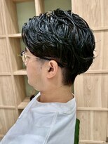 ヒトワ(hitowa)&nbsp;ニュアンスパーマ/メンズパーマ/ツーブロック/毛流れパーマ