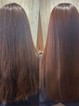 ルルズ(LULUS) 美髪ストレート/before.after