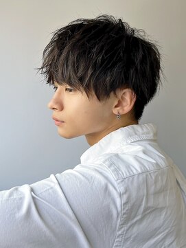 アイビーズ(IVYS) ナチュラルマッシュダークブラウンルーズショート