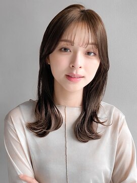 リヤン 表参道(lyann) 前髪20代30代40代◎艶感斜めバング薄めバング愛されうる艶髪