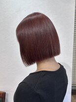 ル ジャルダン 戸塚店(le jardin)&nbsp;切りっぱなしボブ/ボブ/ブリーチカラー/ピンクカラー/10代/20代