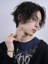 スキル ミナム 表参道(SKILL MiNam)&nbsp;色気センターパートメンズパーマ