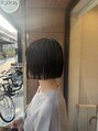 ロアー 葛西店(RAWR hair)&nbsp;パツっとボブも得意です！襟足短めでオイルだけでまとまるボブ！