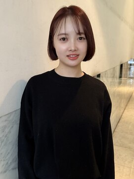 アクシス 栄店(`AXIS) イメチェン/ピンクベージュ/アンブレラカラー/前髪/栄矢場町