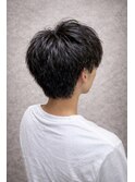 メンズショートウルフ