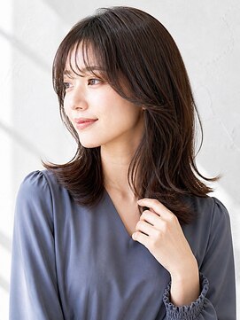 フィエルウメダ(Fier umeda) 【13.時短・オシャレ♪髪質改善×ミディアムレイヤー】