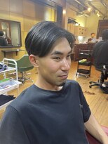 エニーテラス(Eny Terrace)&nbsp;センターパート × ツーブロックマッシュ