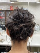 リボン ヘアメイク セットアップ
