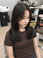 シエテ 津田沼(Siete)&nbsp;ダークパープル/ナチュラルショート/夏のヘアアレンジ/津田沼