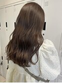 オリーブブラウン アッシュ 大宮 赤み消し ブリーチなし
