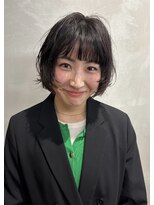 ニディ(Nide)&nbsp;ボブパーマ｜ボブレイヤーパーマ｜緩めパーマ｜ボブ｜レイヤー