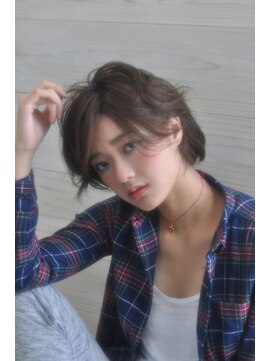 サングース(Sungoose) sungooseエアリーミディショートパーマホワイトアッシュ