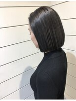 ネオリーブ アンド 渋谷店(Neolive &)&nbsp;【Neolive & 渋谷店】深みのあるグレージュカラー☆ボブ