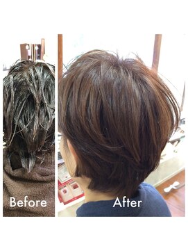 フラワーズビィーオーディー(FLOWERS BOD) 透明感ショート