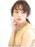 ゆるふわポニーテール