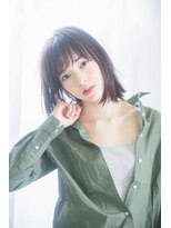 ヴァンクシー バイ ルナ(VANKCY by Luna) 【neolive plus向ケ丘遊園】暗髪小顔前下がり切りっぱなしボブ☆