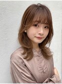 【藤原三知代】顔まわりレイヤー韓国風