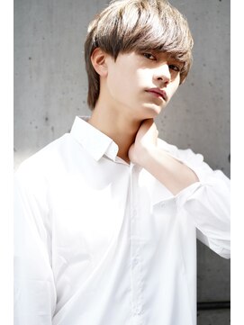 ロミーオム 本厚木(ROMMY. Homme) ハイトーンベージュメンズマッシュ　ROMMY.Homme