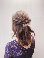 ヘアーデザイン サンライズ(Hair Design SUNRISE)&nbsp;お呼ばれヘアセット/ハーフアップ/ロープ