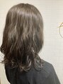 ラシル バイ レストプラス(racil by rest plus) カーキグレージュ系!くすみ感やツヤが出て◎パーマで動きを!!