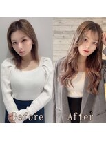 あるじゃんすー 池袋店&nbsp;ヘーゼルショコラ#シールエクステ＃アースカラー#美髪#池袋