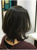 ナチュラルハッシュカット