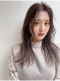 シースルセンターパート♪韓国/髪質改善/レイヤー/ストレート
