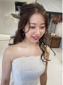 wedding hair make