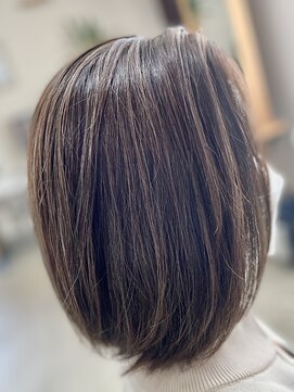 ノリータヘアラボ(NoLITA hair labo) リメイク【艶感グロスカラーグレージュ】