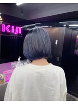 キジ(KIJI) ★ネイビーブルー×ミニボブ★