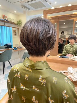 ロンドプロフィール 浦和(Lond profil) 浦和ショートヘアショートカット白髪ぼかし白髪染めボブ40代50代